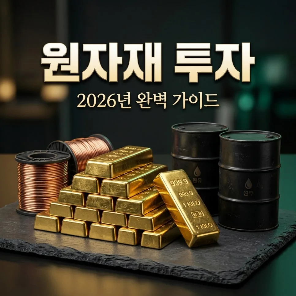 2026년 원자재 투자, ETF부터 실물까지 3가지 방법 완벽 분석