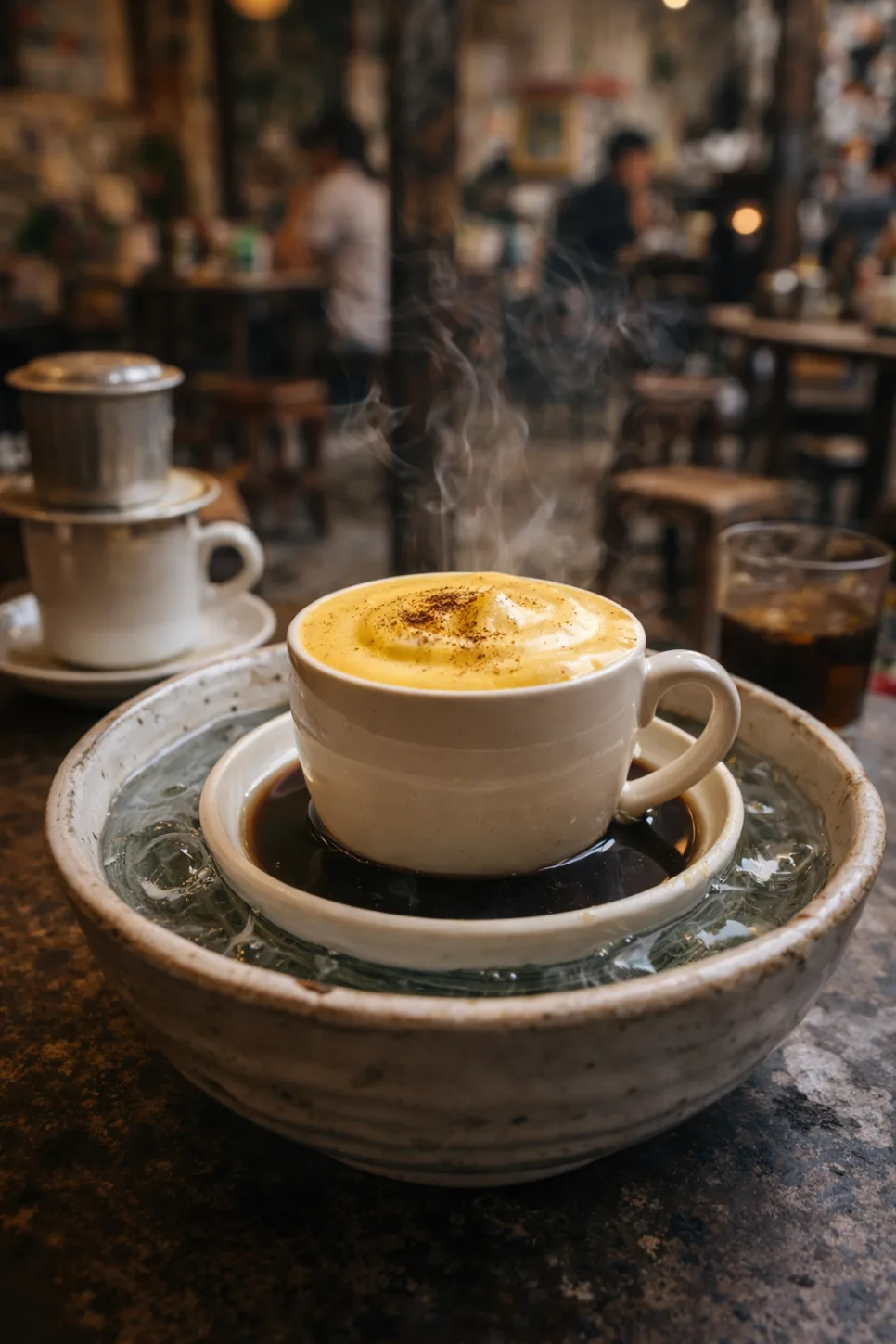 베트남 에그 커피 레시피 2026: 탄생 비화와 황금 비율 공개 — 한식 레시피 — coffeelife_kr