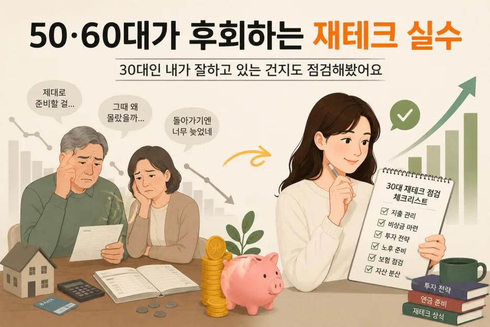5060 재테크 후회 줄이는 법: 30대 필수 점검 리스트 2026