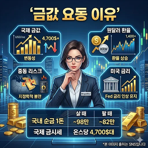 2026년 금시세, 지금 사도 될까? 전문가 분석 및 주의사항