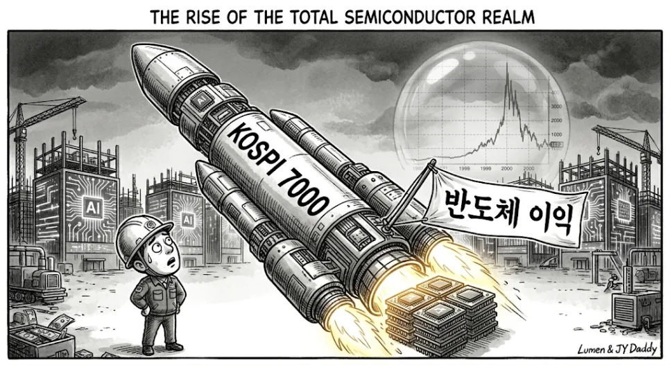 코스피 7천 돌파, 닷컴버블 이후 최고 상승세 분석 2026