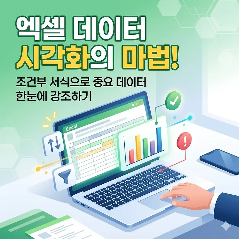 엑셀 조건부 서식 활용법 2026: 데이터 시각화 핵심 가이드