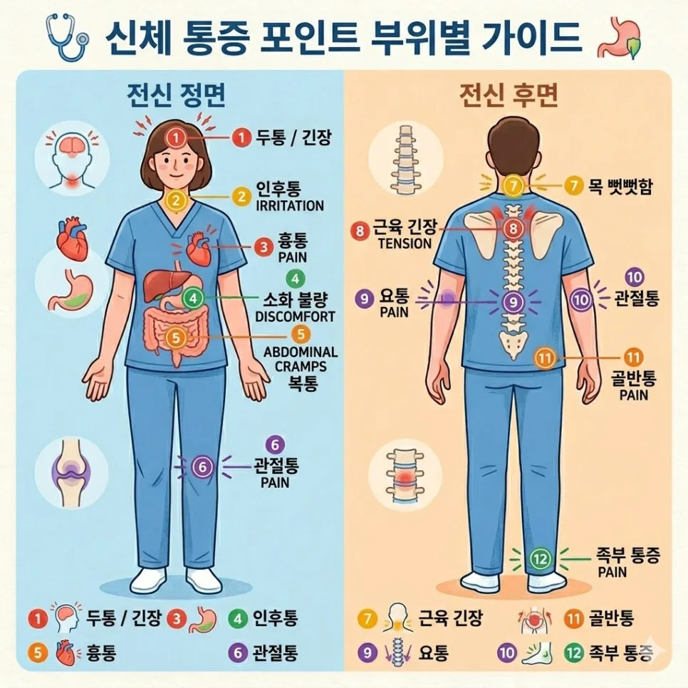 증상별 병원 진료과 2026년 완벽 가이드: 내과 vs 외과부터 응급실까지 2