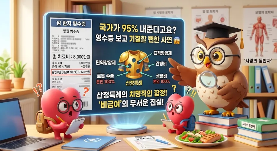 산정특례만 믿다 암보험 없이 5천만원 쓴 사연 2026 2