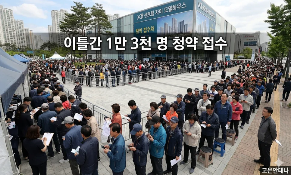 2026년 자이르네 25평 17억, 82대1 경쟁률 비결은? 2