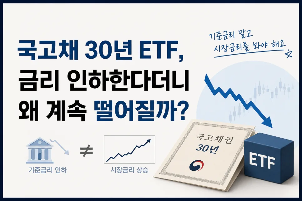 국고채 30년 ETF, 왜 떨어질까? 2026년 투자자 필독 가이드