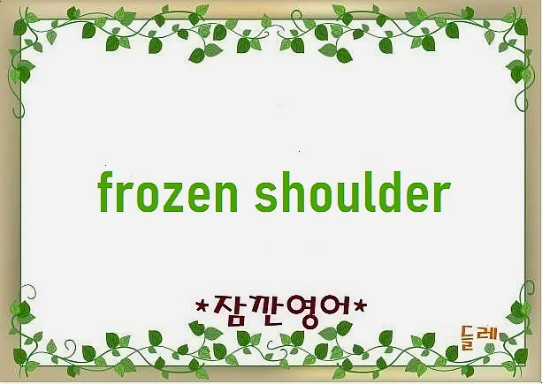 오십견(Frozen Shoulder) 원인과 치료법 2026년 최신 정보 — 건강·의학 — min32066
