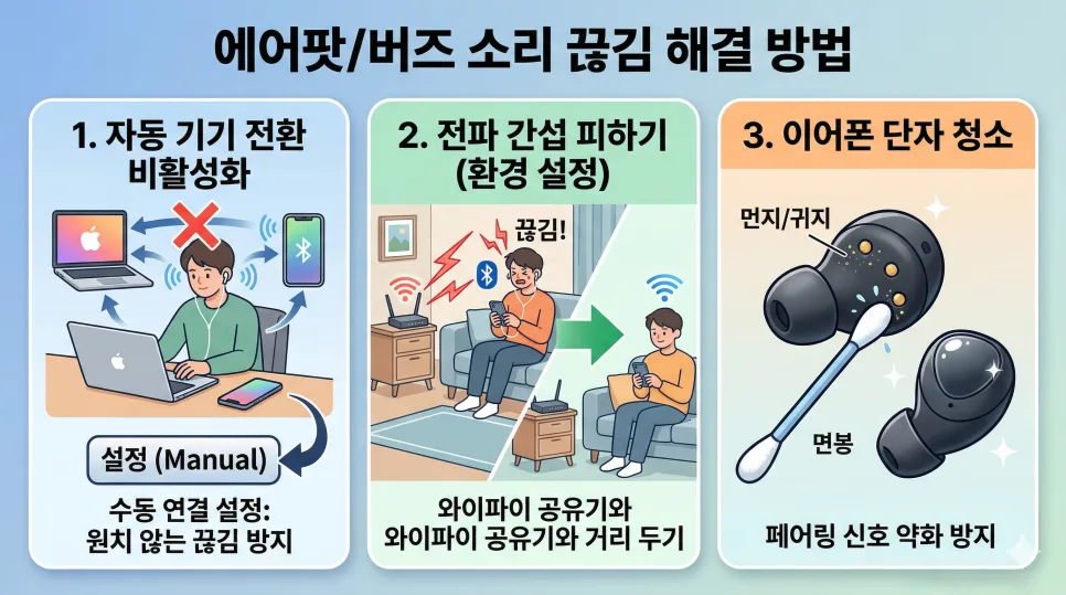 블루투스 이어폰 연결 오류 2026: 5분 만에 해결하는 7가지 방법 3