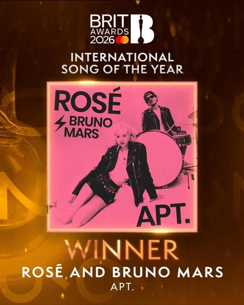 Rosé Wins Brit Award 2026: BLACKPINK's Global Records 4