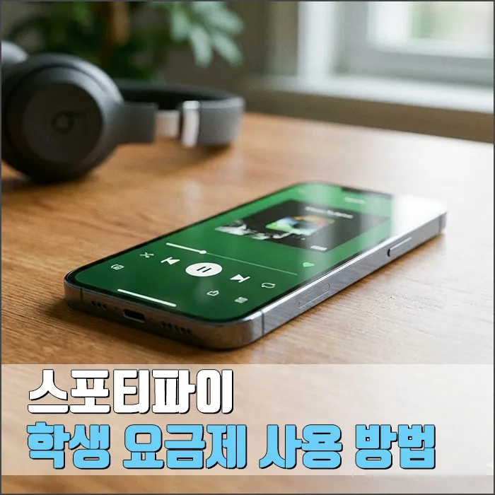 스포티파이 학생 요금제 2026: 45% 할인받는 신청 방법 총정리 — K-팝·음악 — ryurime88