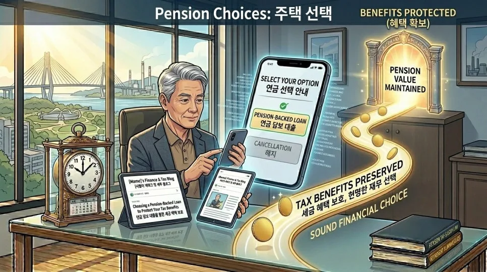 연금저축 담보대출, 연금 수령액 줄지 않고 급전 마련하는 법 2026