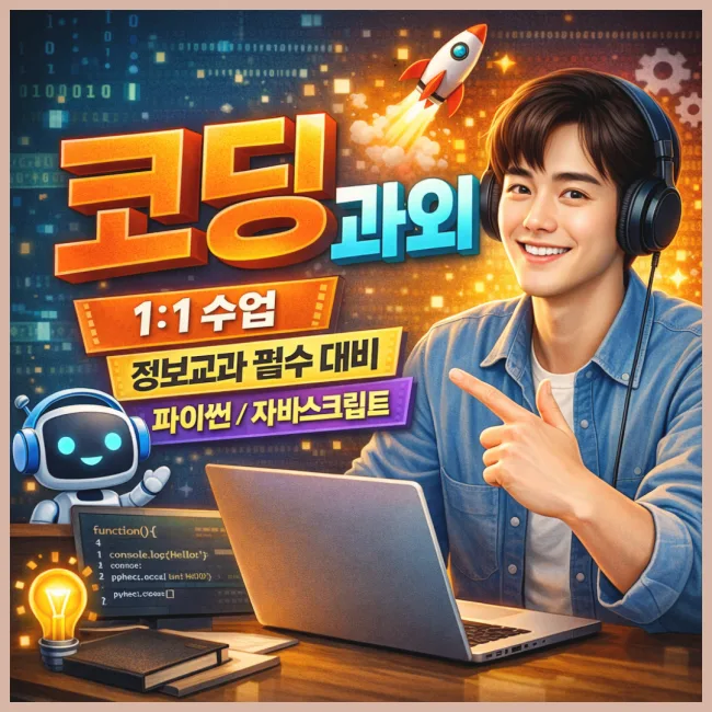 AI 코딩 실무 기초 2026: 용산역 코딩과외 제대로 시작하는 법