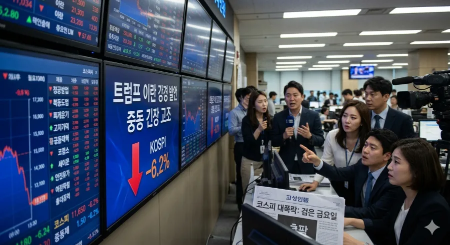 코스피 폭락 원인 2026: 트럼프 발언, 금리 급등, 시장 피로감 분석