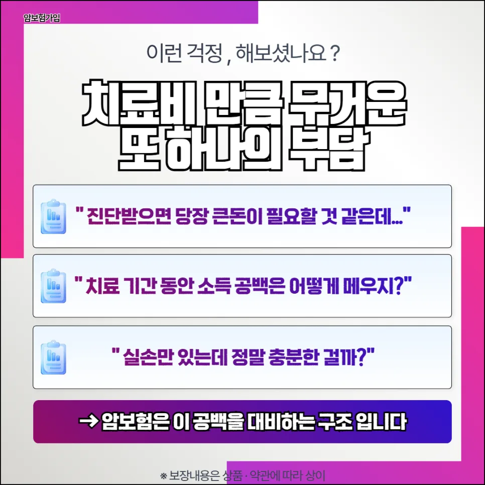 2026년 암보험, 보장 범위 비교와 현명한 가입 전략 2