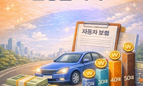 자동차 보험료 2026년, 최대 30% 아끼는 할인 특약 조합법 3