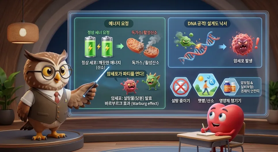 미토콘드리아 건강, 암 예방의 핵심 2026: 활성산소 줄이는 법 2