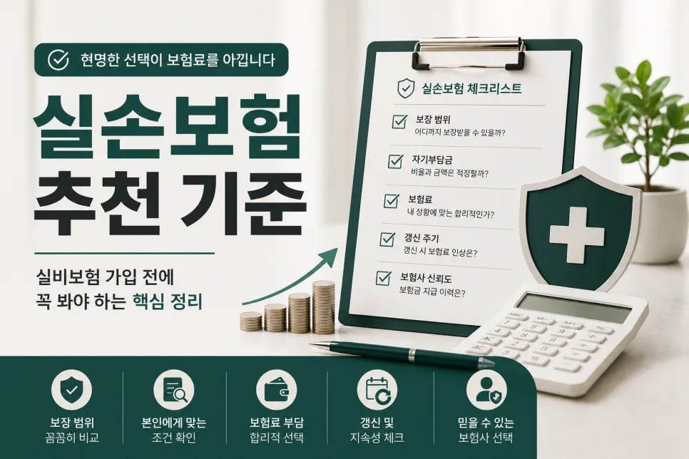 실손보험, 2026년 최신 비교 및 가입 전략 완벽 정리 — 비즈니스·경제 — pang2027