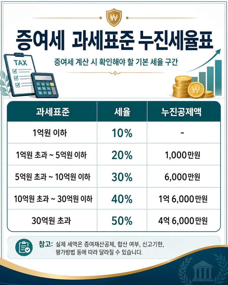 2026년 증여세 미리 계산하는 법: 공제 한도 & 절세 전략 2