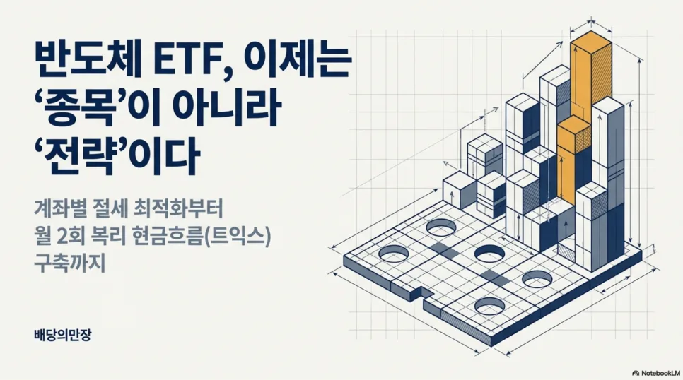 2026년 반도체 ETF 투자, 월 2회 배당 받는 트익스 전략 총정리 2