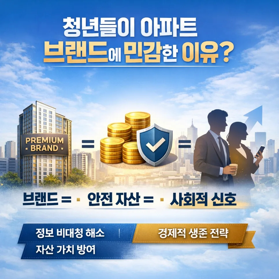청년은 왜 아파트 브랜드에 집착할까? 2026년 자산 격차 해법 2