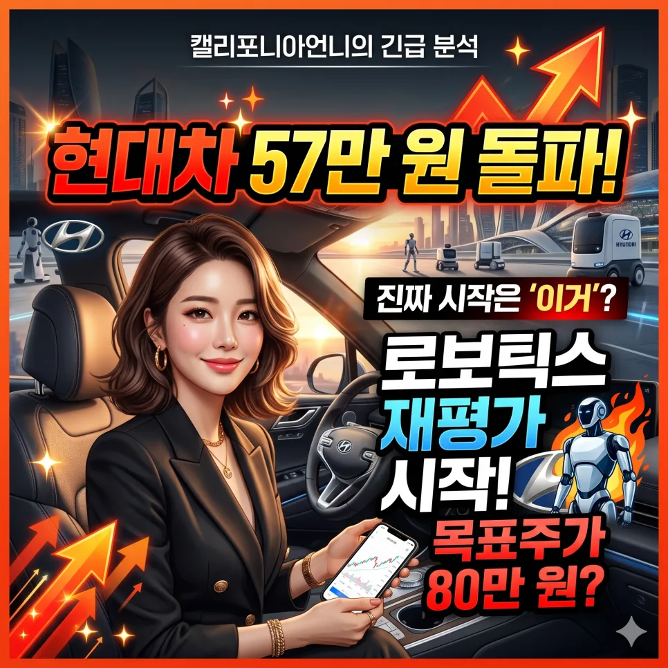 현대차 주가 2026년, 60만 원 돌파 후 추가 상승 가능성은?