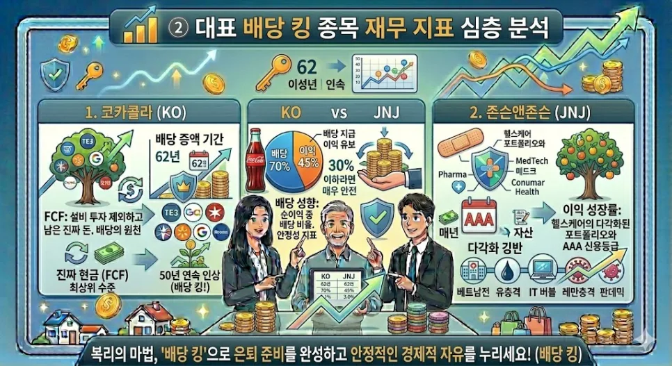배당 킹 종목 2026: 50년 이상 배당 증액 기업 분석 2