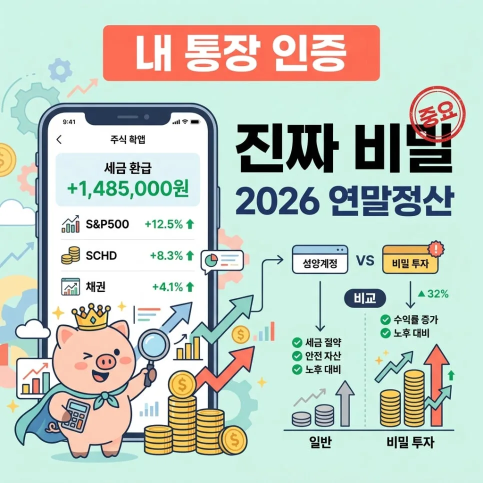 연금저축 세액공제 2026년, 3가지 핵심 비법 총정리