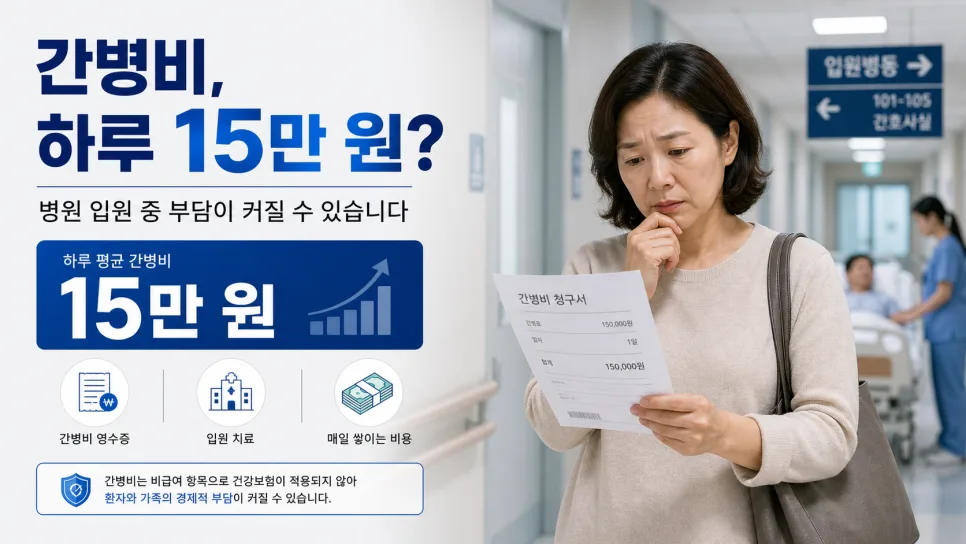 부모님 간병보험, 일당 vs 지원형 비교 2026년 최신 분석 2