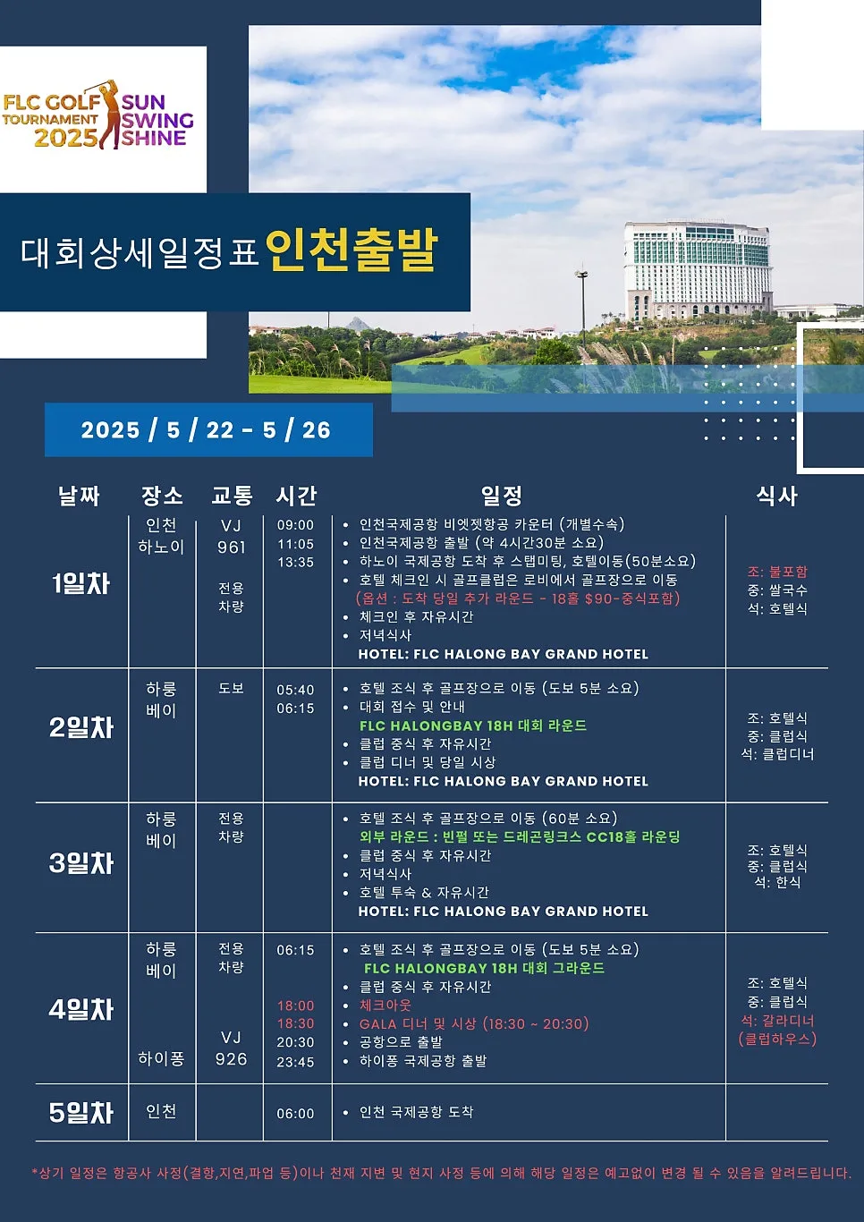 하롱베이 FLC 골프 대회 2026: 홀인원 자동차·아파트 행운 잡는 법 2