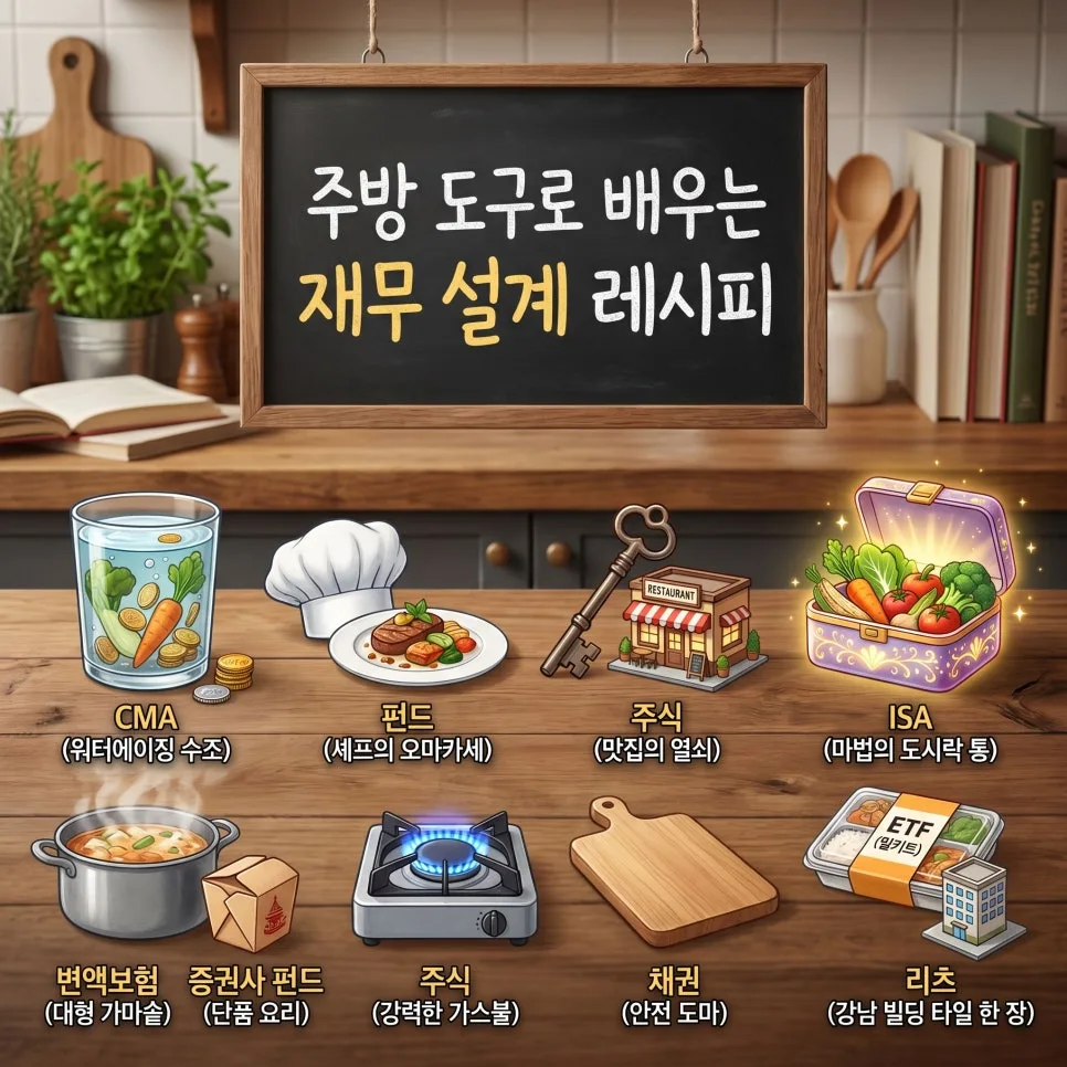 2026년 금융 상품 가이드: 요리 비유로 쉽게 이해하는 재테크 레시피