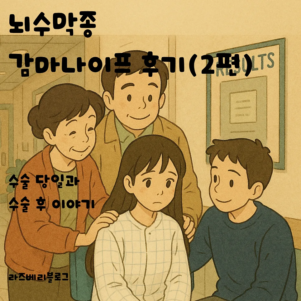 뇌수막종 감마나이프 수술 후기: 고통, 회복, 그리고 현실 2026 — 건강·의학 — raspberry_estj