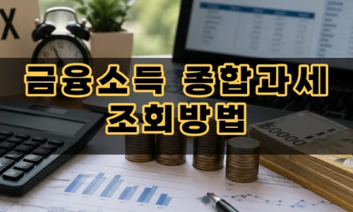 2026년 금융소득 2천만원 이하 조회 및 건강보험료 영향 완벽 분석 2