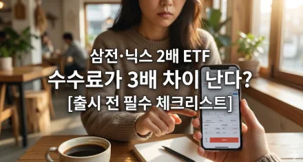 삼성전자 2배 ETF, 수수료 3배 차이 나는 이유와 투자 전 필수 체크리스트 2026 — 비즈니스·경제 — blessyull