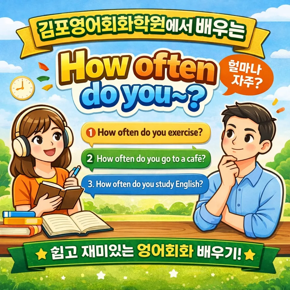 How often do you? 영어 빈도 질문 마스터 2026 — 어학·외국어 — aneoflsla