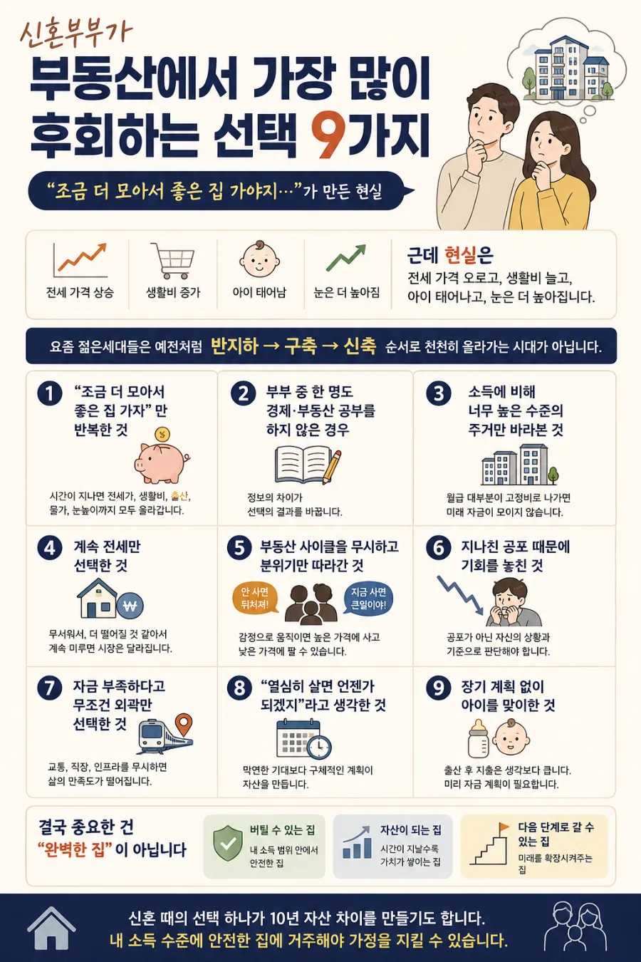 신혼부부 부동산 후회 9가지 2026년 완벽 대비