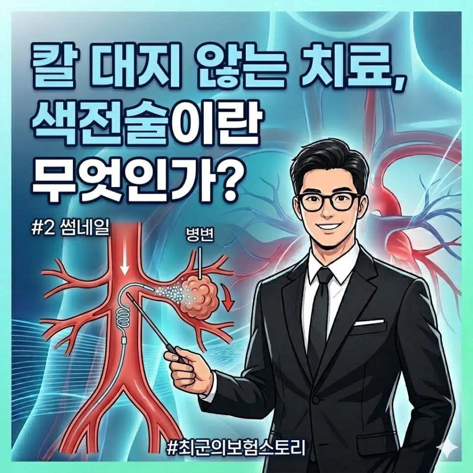 색전술 보험금 지급 기준 2026: 전문가가 알려주는 청구 성공 비법 2
