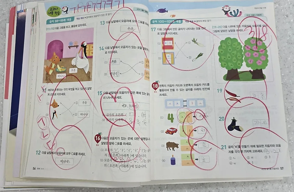 초1 엄마표 공부 7일차: 아이 공부 습관 변화와 문제집 활용법 2026 — 육아·결혼 — minmin_mom