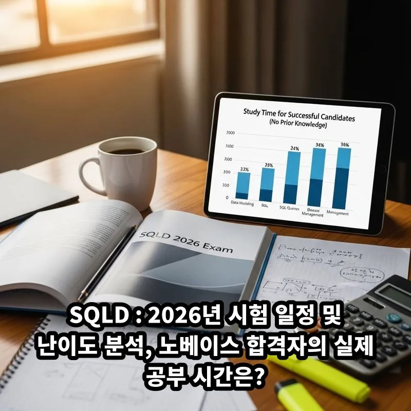 SQLD 자격증 2026년 시험 일정 및 합격 전략 완벽 분석 — 교육·학문 — lilarcuma