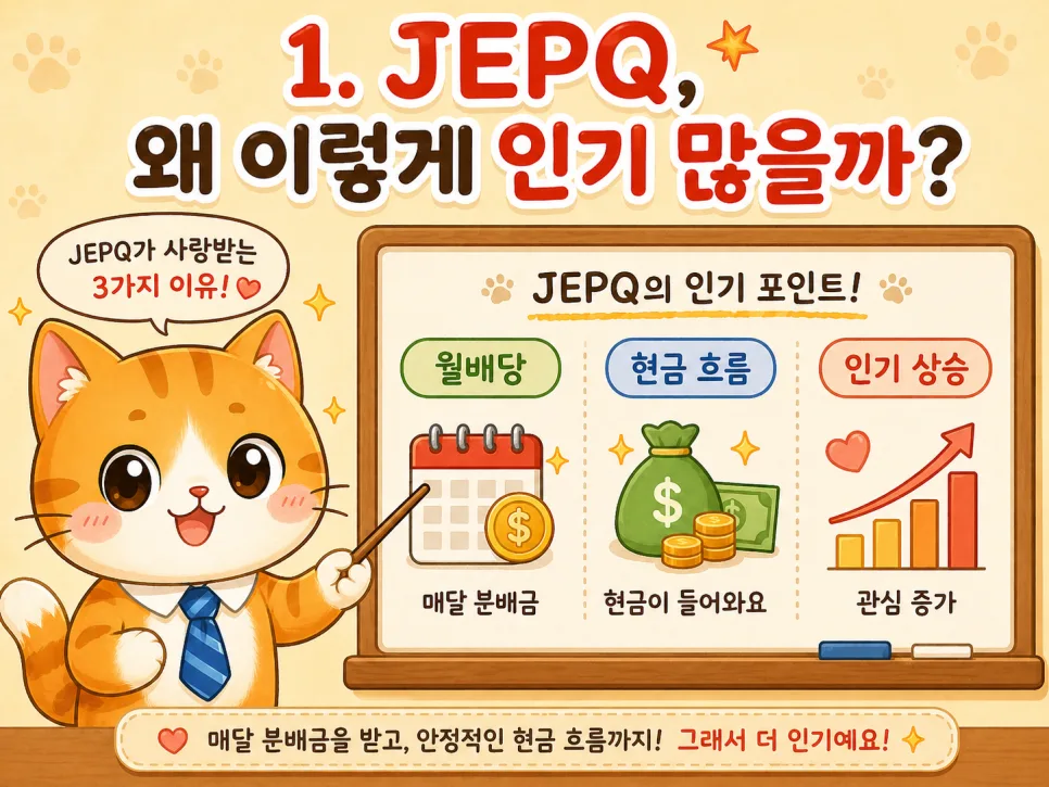 JEPQ, 배당만 보고 투자하면 왜 돈이 안 늘까? 2026년 분석 2