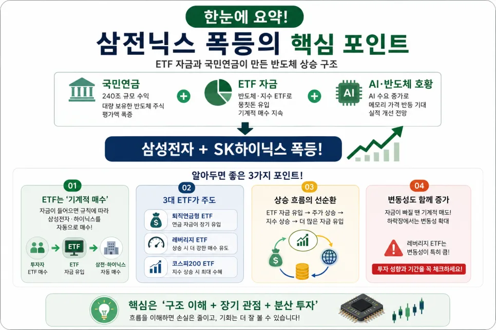 2026년 반도체 ETF 폭등 이유: 240조 자금 흐름 분석 2