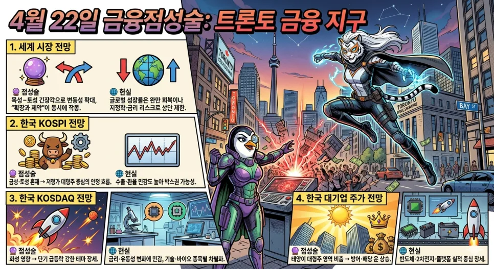 2026년 4월 금융 점성술: 코인, 주식, 환율 전망 총정리 2