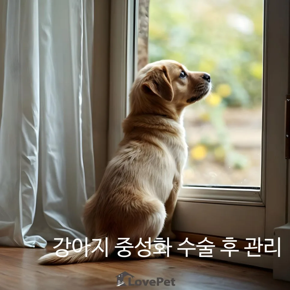 강아지 중성화 후 관리 2026: 회복 기간 목욕, 산책, 식단 총정리 — 반려동물 — lovepet796342