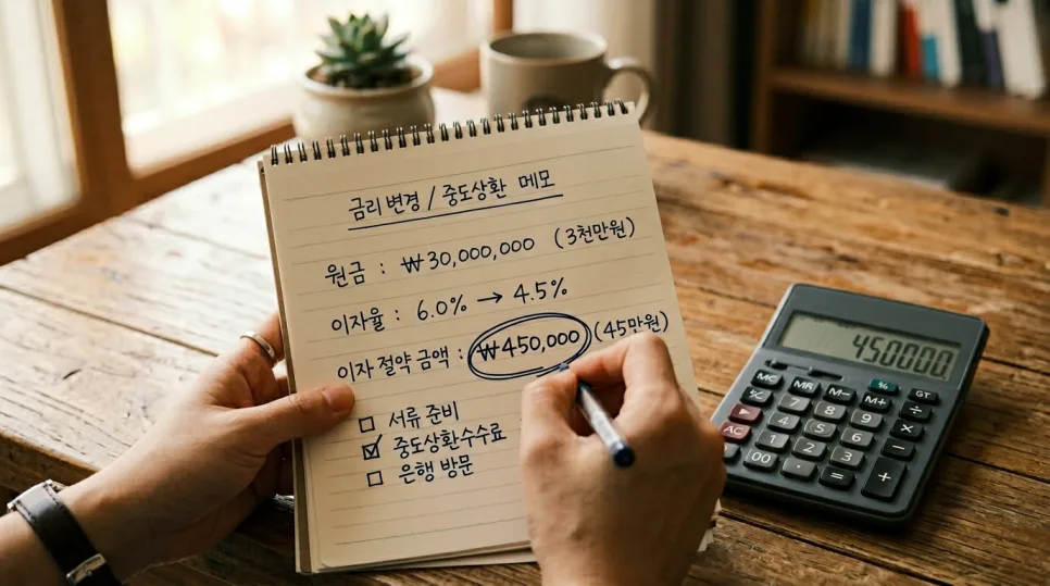 대출 갈아타기 2026: 이자 절감 효과와 숨은 함정 총정리 2