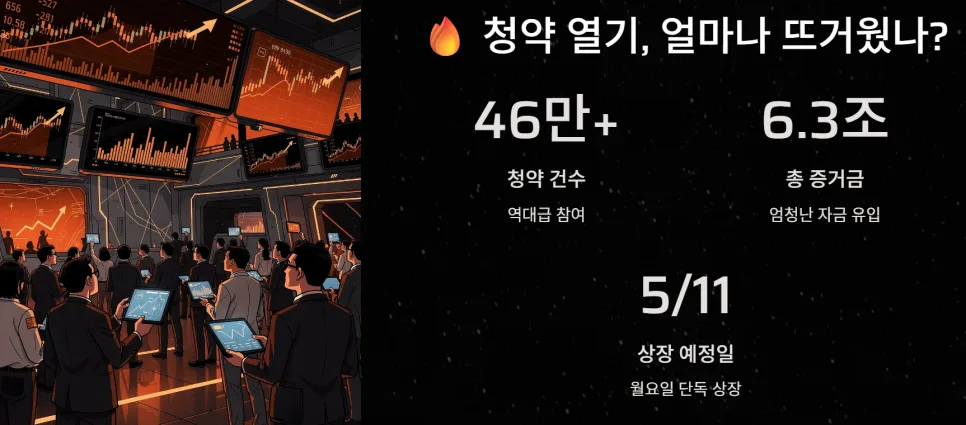 코스모로보틱스 증거금 6.3조 돌파, 상장 전략 2026년 총정리 2