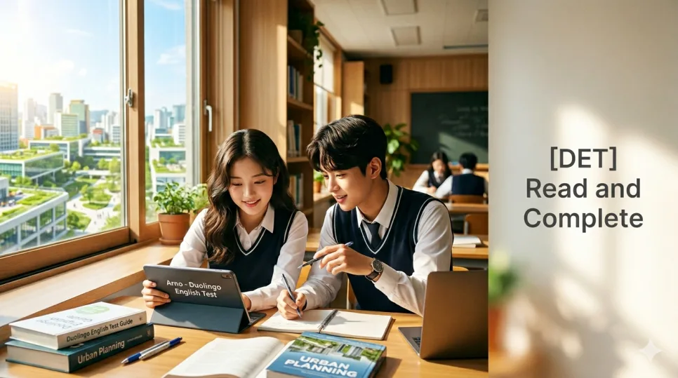 2026년 듀오링고 English Test 125점 돌파: Read & Complete 공략 — 교육·학문 — sam_in_cananda