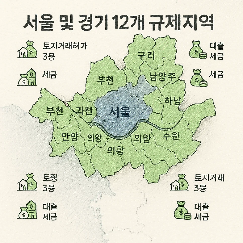 10·15 부동산 대책, 서울·경기 3중 규제 총정리 (2026년 전망) 2