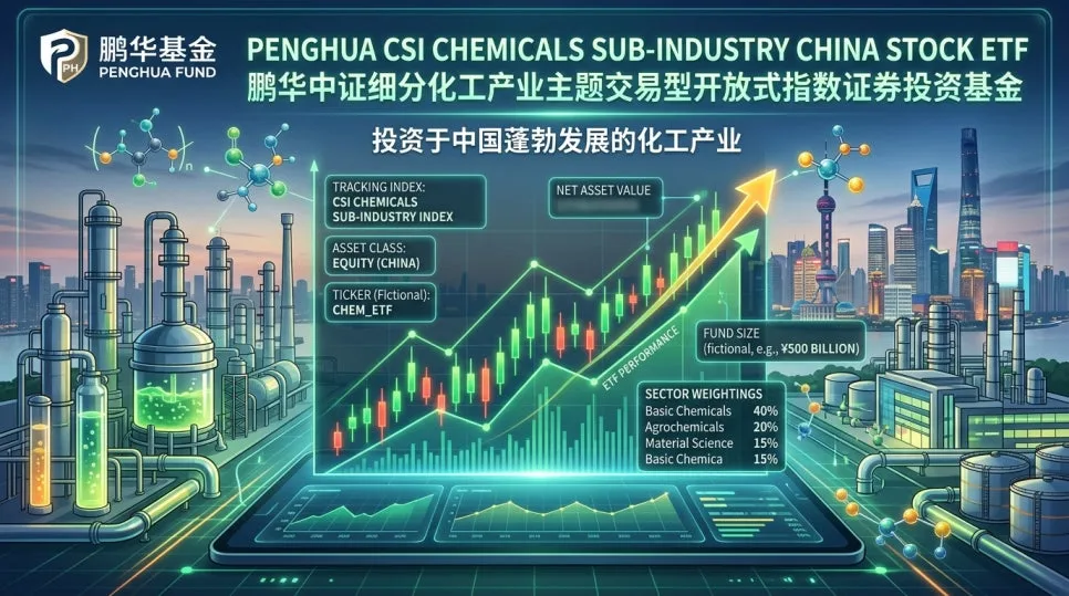 중국 화학 ETF 2026: Penghua CSI 분석 및 투자 전략