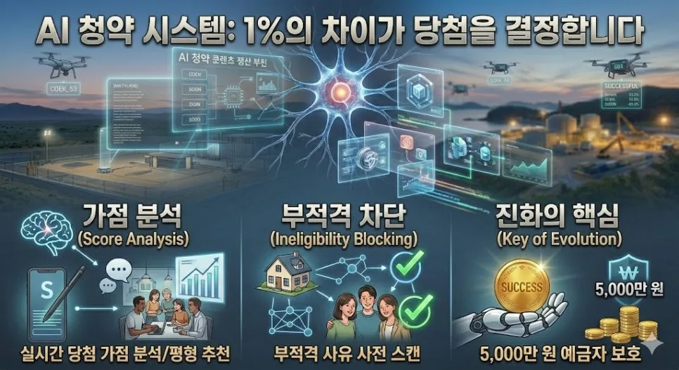 2026년 하반기 자산 형성 지원책: AI 청약으로 부의 사다리 오르는 법 2