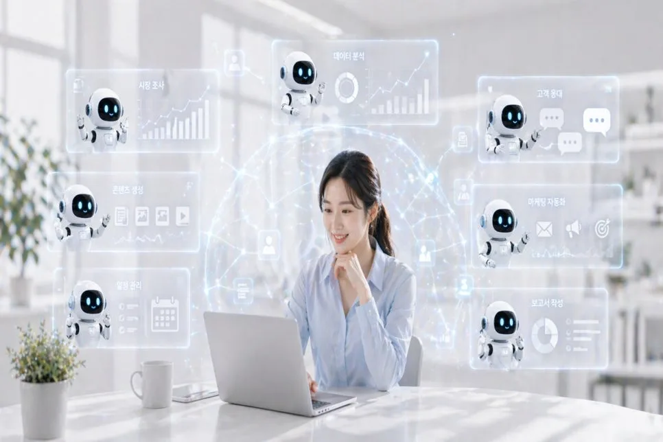 AI 비서군단 활용법 2026: 혼자서도 팀처럼 일하는 능력 — IT·테크 — platform_lab