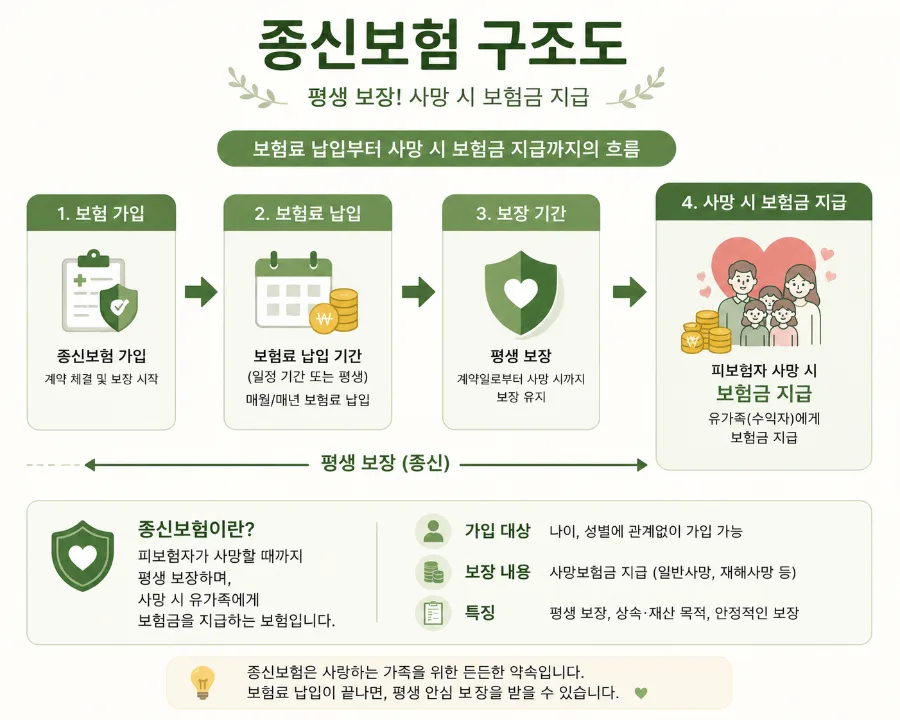 40대 직장인 보험 선택 가이드 2026: 종신 vs CI vs 정기보험 비교 2